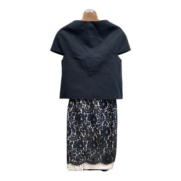 The Limited Scandal Collection Jacket Pencil Skirt Peplum Short Sleeve Size XS - Picture 2 of 11
